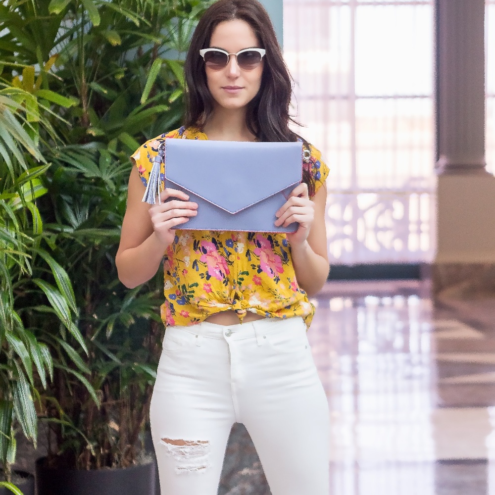 Bobbi Chicago - Lavender LOGAN Cross Body Bag